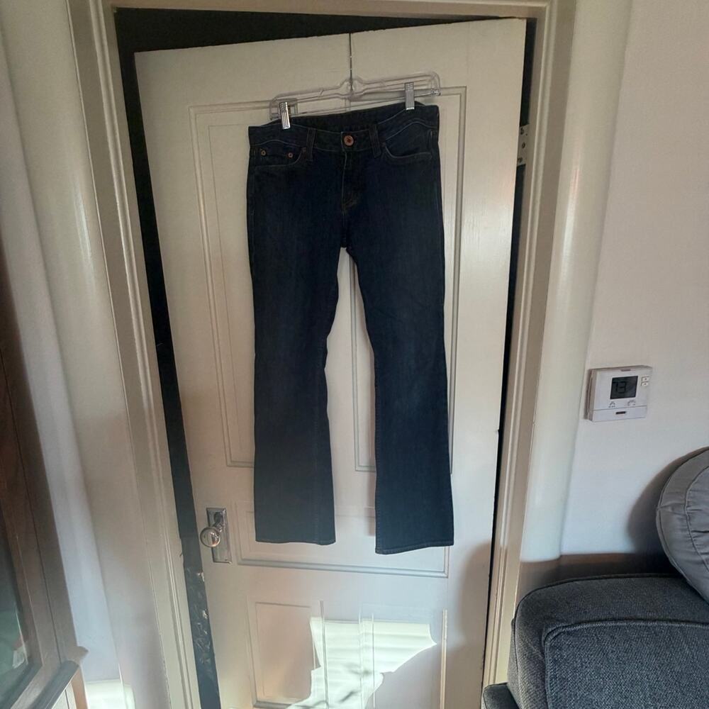 Lucky Brand Women's Embroidered Pocket Bootcut Jeans Size 10/30